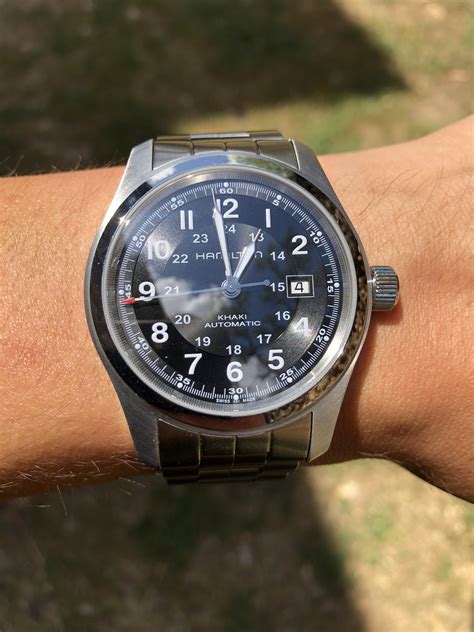 replica hamilton watch kit khaki 42mm|hamilton khaki strap review.